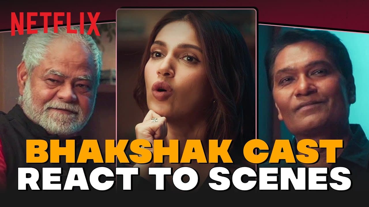 The BHAKSHAK Cast Decode Their FAVOURITE Scenes! | Bhumi P, Aditya S & Sanjay M video thumbnail